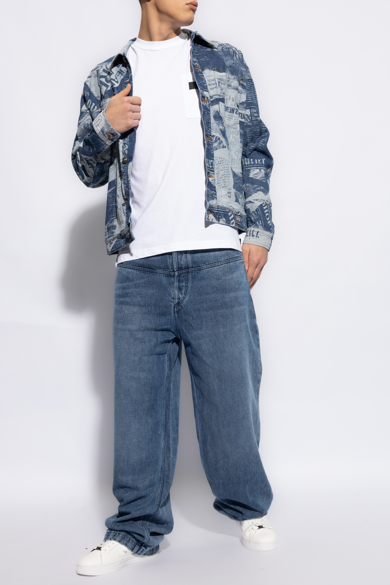 Versace Jeans Couture Denim jacket | Men's Clothing | Vitkac